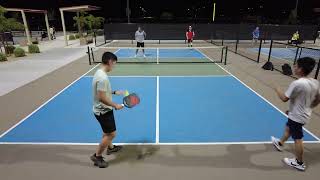 Bangers pickleball in Las Vegas sunset park [upl. by Nylasej599]