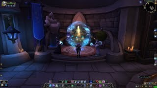 WoW Stormwind Portal to Shattrath New Location Patch 815 [upl. by Thgirw]