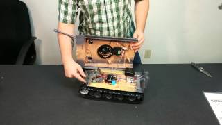 Taigen Tiger 1 Late Version Plastic Unboxing TAG12022 [upl. by Harihat]