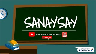 SANAYSAY [upl. by Hamrah]