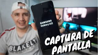 SAMSUNG GALAXY A12 📲 Como Hacer un Screenshot FÁCIL O Captura De Pantalla 👉  Orientador Movil [upl. by Peedus]