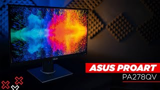 El monitor profesional económico si existe  Review Asus ProArt PA278QV [upl. by Gus]