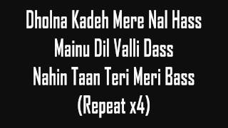 Tunak Tunak Tun  Daler Mehndi lyrics [upl. by Hugues]