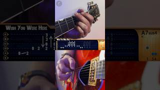 Pink Floyd  Wish You Were Here  guitar tutorial [upl. by Idnek667]