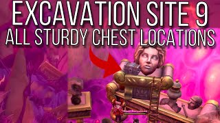 Excavation Site 9  ALL HIDDEN CHEST LOCATIONS [upl. by Riancho]