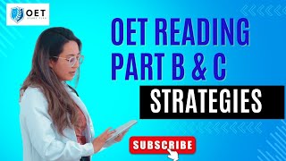 OET Reading tips and Tricks  OET Reading Answer Guide Explanation  OET Reading live session [upl. by Colville686]