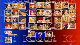 The King of Fighters 98 All Characters PS1 [upl. by Maddock]