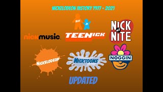 The Complete History Of Nickelodeon UPDATED 19772021 [upl. by Isherwood393]