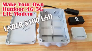 Custom Made Outdoor 4G 5G ModemRouter [upl. by Errot]