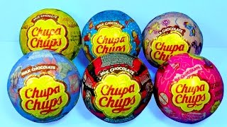 6 Chupa Chups surprise eggs MONSTER HIGH Disney PRINCESS Maya The Bee My Little PONY mymillionTV [upl. by Ondrej901]