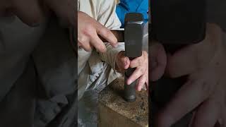 The making of hammered coins metaldetecting shorts [upl. by Zinnes]