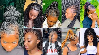 Classy Braids Hair Hairstyles For Black Ladies [upl. by Niamert]