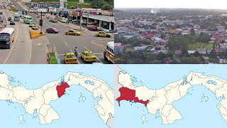 Las 6 provincias de Panamá con mayor Densidad de población [upl. by Marra29]