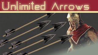 AC Odyssey  How to Unlock Unlimited Arrows Cheat [upl. by Edme476]