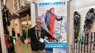 Outdoor Retailer 2023 Komperdell Poles for Running Hiking and Ski Touring [upl. by Calva778]