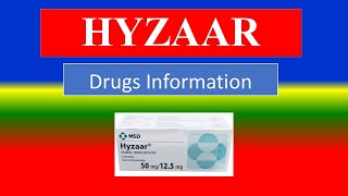 HYZAAR   Generic Name  Brand Names How to use Precautions Side Effects [upl. by Namra]