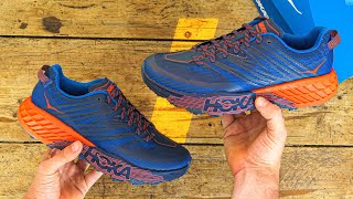 Hoka One One Speedgoat 4 Trail Running Shoes 2020 Unboxing  Wiggle [upl. by Neirod]