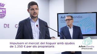 Ajudes per als propietaris que posen en lloguer habitatges buits [upl. by Drain885]