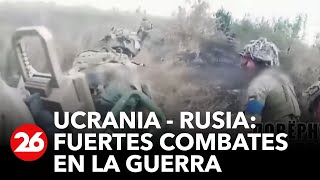 GUERRA RUSIA  UCRANIA  Fuertes combates en la guerra [upl. by Amitaf]