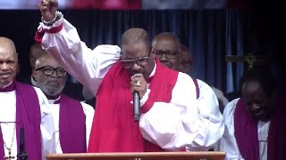 Presiding Bishop J Drew Sheard Closing Out Official Sunday at the 116th COGIC Holy Convocation 2024 [upl. by Gregoire96]