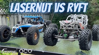 Losi Lasernut U4 VS Axial RBX10 Ryft [upl. by Essa]