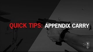 Quick Tip Concealed Carry Appendix [upl. by Haymo]