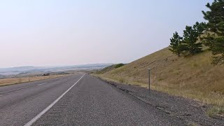 Day 27 Billings to Hardin MT Bicycle touring the Great American Rail Trail [upl. by Gemma]