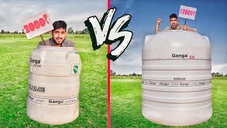 Surviving in different budgets water tank challenge [upl. by Ginny]