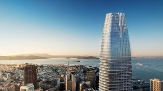 Salesforce Tower Building San Franciscos Vertical Village [upl. by Diley]