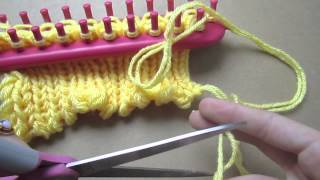 Knitting on Long Looms [upl. by Seravaj]