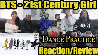 FIRST BTS 21ST CENTURY GIRL DANCE PRACTICE HALLOWEEN VER REACTIONREVIEW [upl. by Georgine]