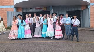 CTG Sinuelo Catarinense na 4ª etapa do FRCG na cidade de São Miguel do Oeste Invernada Juvenil [upl. by Ahsemit120]