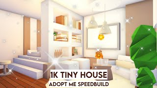 Adopt Me Tiny House Speed Build 1k  Adopt Me Speed Build  House Tour [upl. by Axia719]