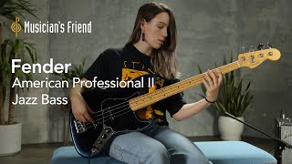 Fender American Professional II Jazz Bass Demo  All Playing No Talking [upl. by Chilton]