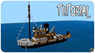 Minecraft Boat Water Slide TUTORIAL IN DESCRIPTION [upl. by Thynne]