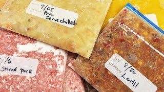 The Best Way to Freeze Food Longer Shelf Life and Rapid Defrosting [upl. by Ayanal]