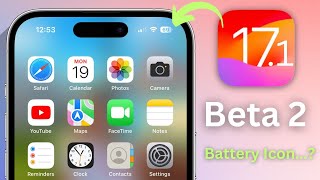 iOS 171 Beta 2 RELEASED Whats New  Features  Bugs  New Battery Icon  VibrationHaptics [upl. by Acey]