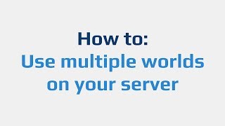 How to Use multiple worlds on your server with Multiverse [upl. by Netfa]