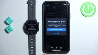 Garmin Forerunner 245 how to pair with iphone [upl. by Enneibaf]