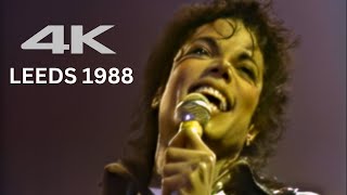 Michael Jackson Bad Tour Leeds 1988 Footage [upl. by Armil]