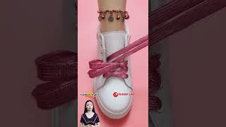 How to style sneaker laces fashion shoelaces McQueen shoelaces shorts [upl. by Radferd]