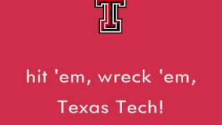 Texas Techs quotFight Raiders Fightquot [upl. by Uticas]