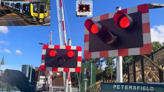 Petersfield Level Crossing Hampshire [upl. by Oivatco936]