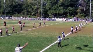 7 year old Youth Football Kickoff TouchDown [upl. by Sussna186]