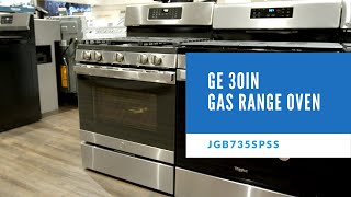 GE 30 Inch Gas Stove  JGB735SPSS [upl. by Ihculo]