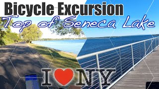 Seneca Lake Bike Trip State Park to Geneva NY Finger Lakes [upl. by Novaj93]