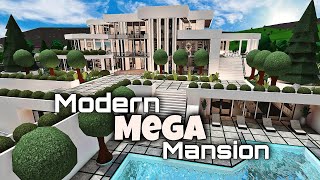 BLOXBURG MODERN MEGA MANSION TOUR [upl. by Seuguh]