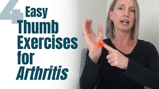 EASY Thumb Exercises for Arthritis [upl. by Eocsor280]