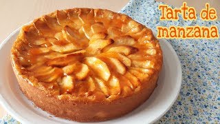 Tarta de manzana  Receta fácil  Mi tarta preferida [upl. by Lyret]