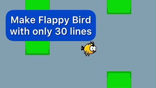 Make Flappy Bird In Python  Ursina Engine Shorts [upl. by Llewop195]